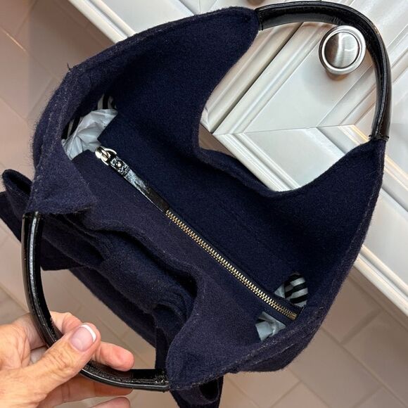 Kate Spade Bag Purse Handbag Wool Walker Park Tote Satchel Bag Pocketbook - Picture 13 of 16